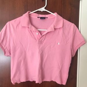 Ralph Lauren Cropped Polo